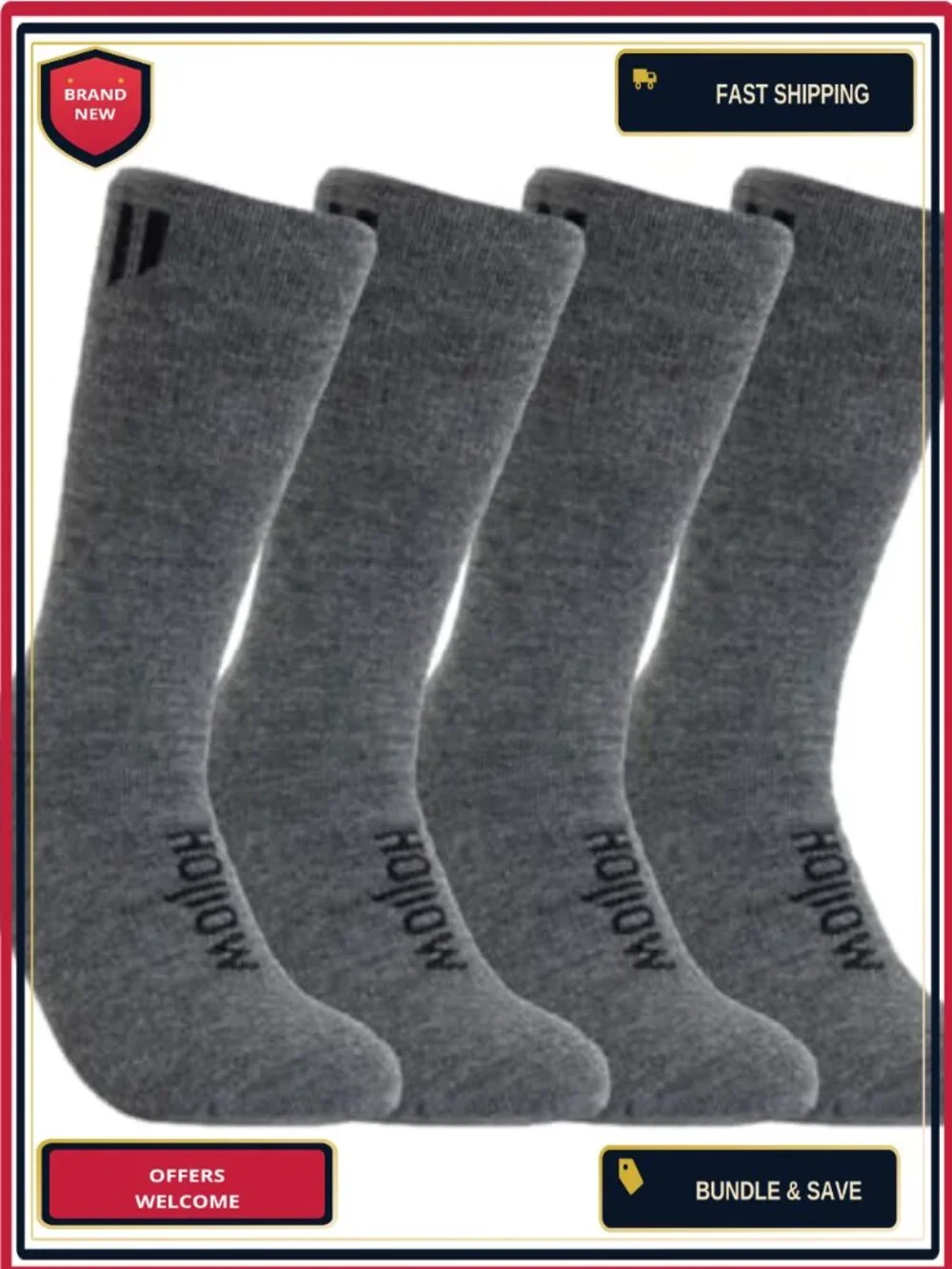 Alpaca Boot Socks for Men Women Moisture Wicking Hiking Running Thermal